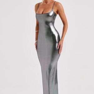 Babyboo Kyranni Maxi Dress - Gunmetal